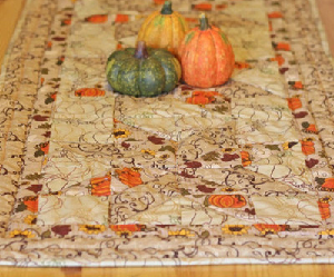 DIY Fall Table Runner